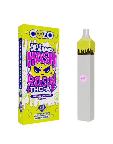 Don't Trip by Dozo Hash Rosin THC-A Disposable 2.5gm (Missing 1 COA)
